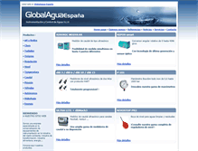 Tablet Screenshot of globalaguaespana.com